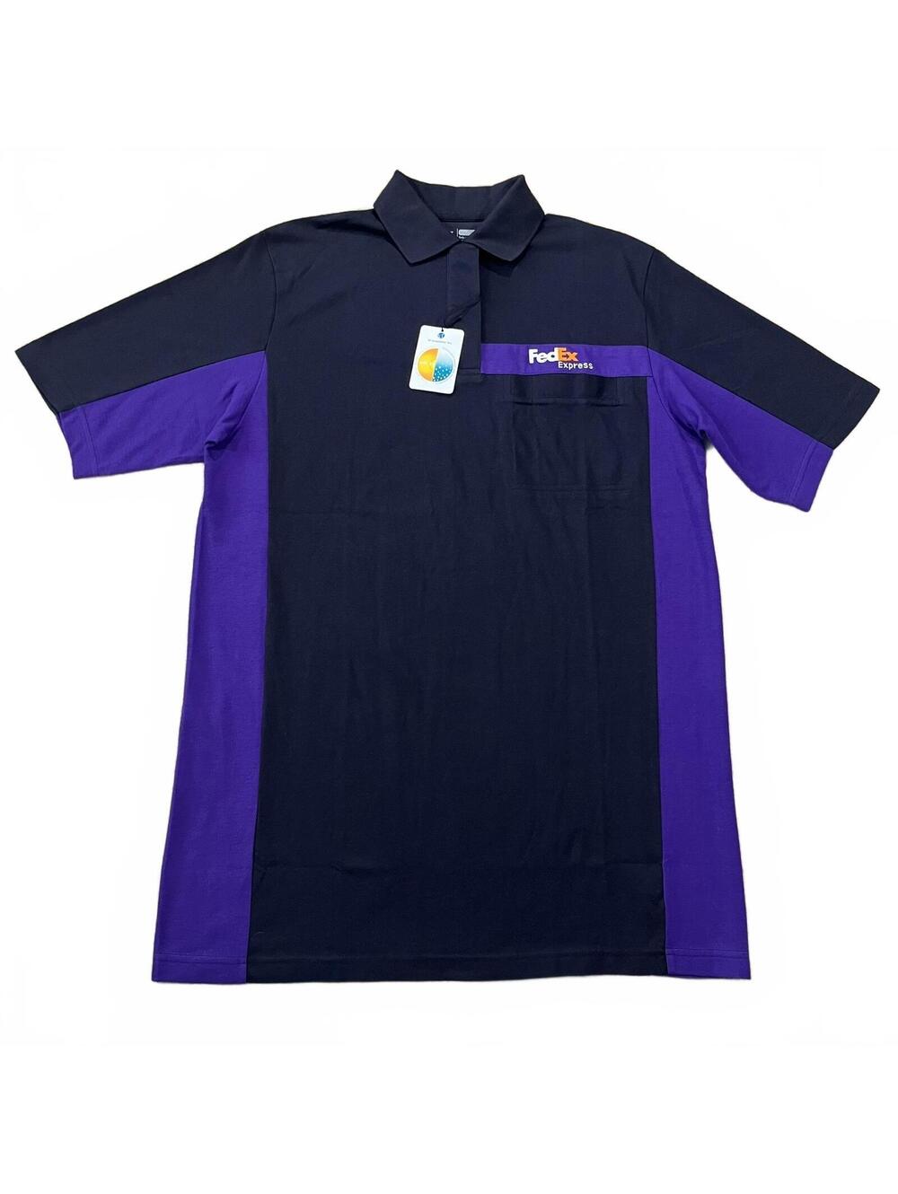 NWT FedEx Express Uniform Work Polo Shirt Size XL